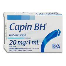 CAPIN BH (HIOSCINA) 20MG/1ML