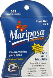 CTE MARIPOSA CRIST AZULMEZ655 32G