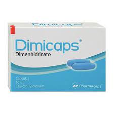 DIMICAPS ( DIMENHIDRINATO ) 50 MG C/ 12 CAPS