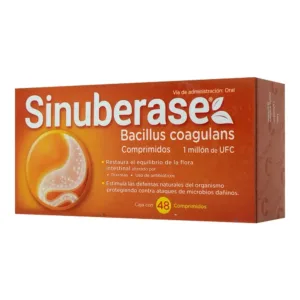 SINUBERASE COMPRIMIDOS 48      255