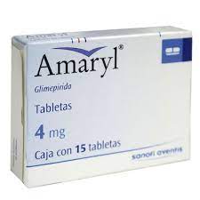 AMARYL 4 MG TABLETAS 15