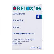 ORELOX INFANTIL 40MG/5ML SUSPENSION 100ML