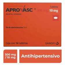 APROVASC 300 MG/10 MG TABLETAS 14