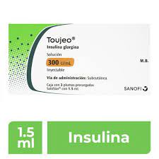 TOUJEO 300U/1.5 ML SOLUCION INYECTABLE PLUM/3