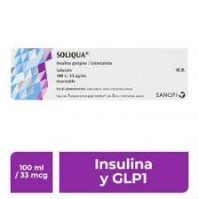 SOLIQUA 100U33MCG/ML S I 1PLUM3ML