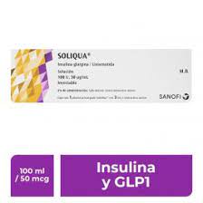 SOLIQUA 100U 50MCG S INYECTABLE 3ML P