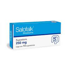 SALOFALK 250 MG SUPS 10