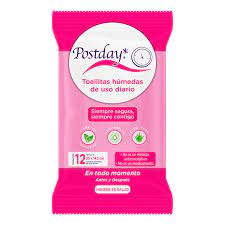 TOALLITAS HUMEDAS  INTIMA POSTDAY SOBRES C/12