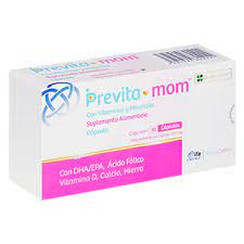 PREVITA MOM SUPLEMENTO ALIMENTICIO CAPSULAS 30