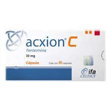 ACXION C FENTERMINA 30 MG 30 CAP
