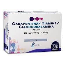 GABAPENTINA/ TIAMINA/ CIANOCOBALAMINA 30 TABLETAS SERRAL