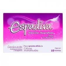 ESPADIVA (HIOSCINA/IBUPROFENO) C/10TABLETAS