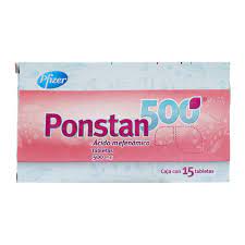 PONSTAN 500 MG TAB 15