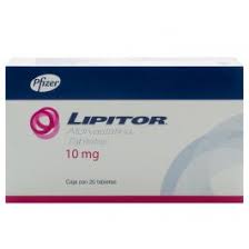 LIPITOR 10 MG TABLETAS 20