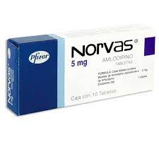 NORVAS 5 MG TABLETAS 10