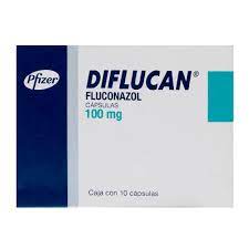 DIFLUCAN 100 MG CAPS 10 8642