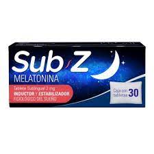 SUB-Z 3 MG TABLETAS 30