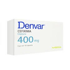 DENVAR 400 MG CAPSULAS 10    323