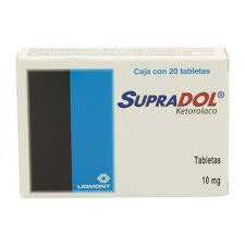 SUPRADOL 10 MG TABLETAS 20
