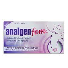 ANALGEN FEM 220/300/25MG TABLETAS 12 N