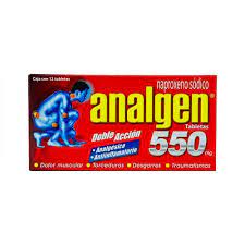 ANALGEN 550 MG TAB 12