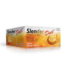 SLENDER-DUET 120/200 MG CAPSULAS 60