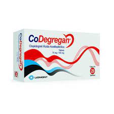 CO-DEGREGAN 75/100 MG 28 TABLETAS