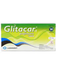 GLITACAR-1 30 MG TABLETAS 30