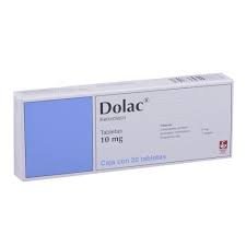 DOLAC 10 MG. 20TABLETAS
