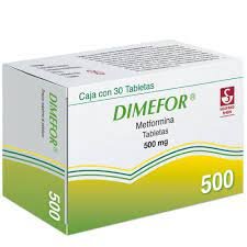 DIMEFOR 500 MG TABLETAS 30
