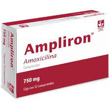 AMPLIRON 750 MG TABLETAS 12