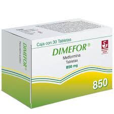 DIMEFOR 850 MG TABLETAS 30