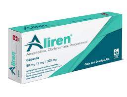 ALIREN 50/3/300MG CAPSULAS 24    N