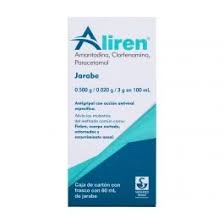 ALIREN 500/.020/3G- 100ML JARABE 60MLN