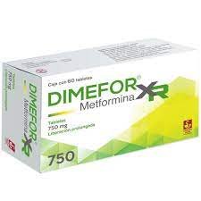 DIMEFOR XR 750MG LIB PROL TABLETAS 60