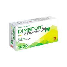 DIMEFOR XR 1000MG LIB PROL TABLETAS