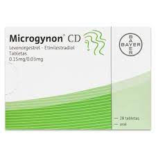 MICROGYNON CD 0.15/0.03MG CAPSULAS 28