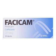 FACICAM 20 MG CAPSULAS 20