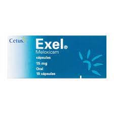 EXEL 15 MG CAPSULAS 10