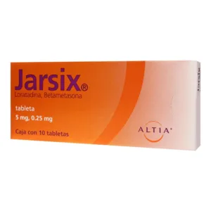 JARSIX 5/0.25MG TABLETAS 10