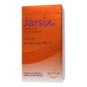 JARSIX 100 / 5 MG / 100 ML SOLUCIN 60 ML