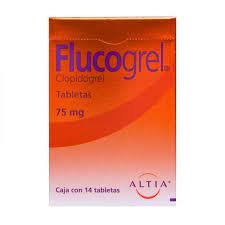 FLUCOGREL 75MG TABLETAS 14