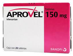APROVEL 150 MG TABLETAS 28