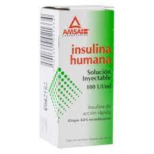INSULINA HUMANA ADN SOLUCION 100UI/1ML