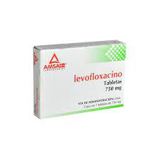 LEVOFLOXACINO 750 MG C/7