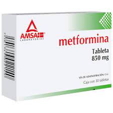 METFORMINA 850MG TABLETAS30 AMSA