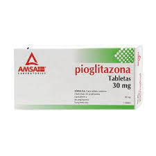 PIOGLITAZONA 30MG 7 TABLETAS