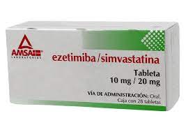 EZETIMIBA/SIMVASTATINA 28 TAB 10/20 MG