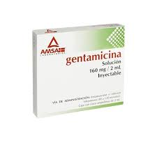 GENTAMICINA 160/2ML C/5 AMP