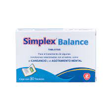 SIMPLEX TABLETAS 30